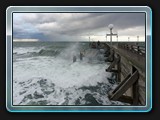  Wilde Ostsee an der Seebrücke