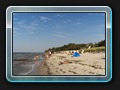 Schwarzer Busch der Strand