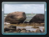 Felsen im Meer bei Timmendorf