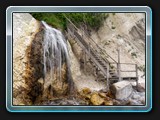 Der wohl größte Wasserfall Mecklenburgs, der des Kieler und Brisnitzer Baches.