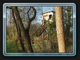 Aussichtsturm am Krakower See der "Rohrsänger"