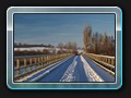Inselseebrücke von der Schöninsel aus gesehen.