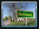 Rothspalk, der Ort wo die Wanderung beginnt.
