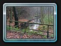 Lößnitz an der Brücke an der Zufahrt