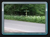 Straße Richtung Rothenmoor - richtig