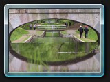 Blick durch die Steinbruecke