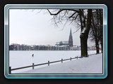 Westufer mit Domblick im Winter