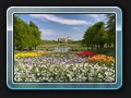 Der weite Blick zum Schloss, mit der Blütenpracht bei der BUGA natürlich besonders schön.