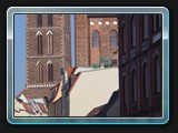 Badstaven mit Blick zu Georgen und Marienkirche