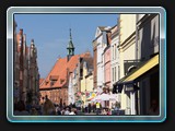 Lübsche Straße, am Ende die Heilig Geist Kirche