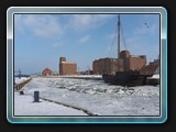 vereister alter Hafen