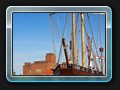 Alter Hafen mit Poeler Kogge